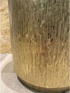 Medan Gold Ceramic Indoor Plant Pot 24.5cm Pic 2